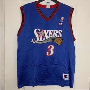 Retro NBA Allen Iverson Champion Jersey #3